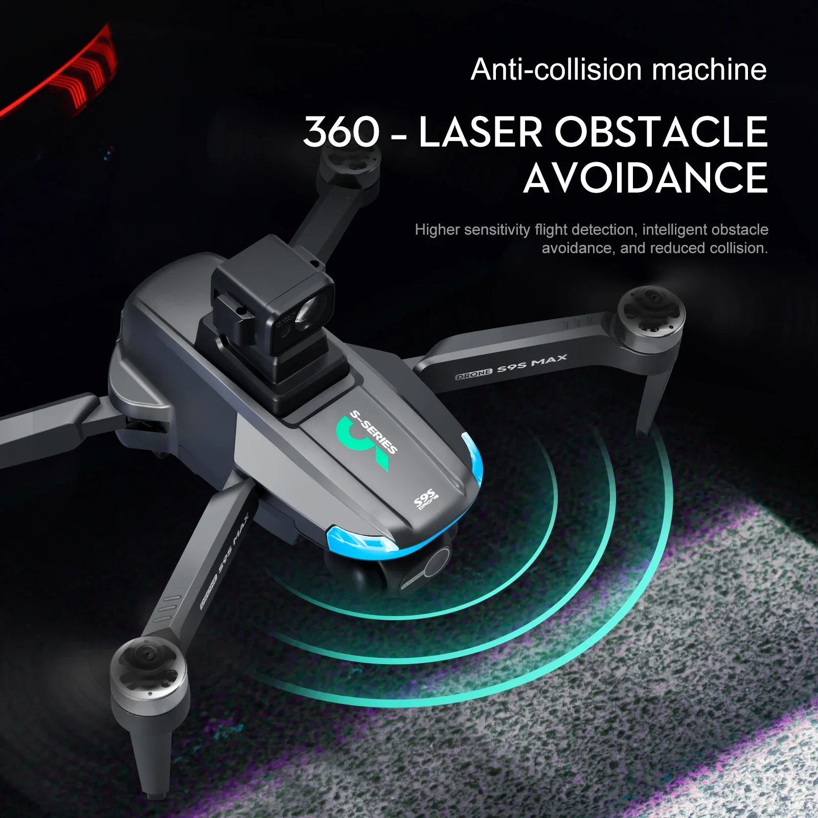 NEW S9S MAX MINI Drone 4K 2-Ax - đánh giá và giá Drone Gps Mount