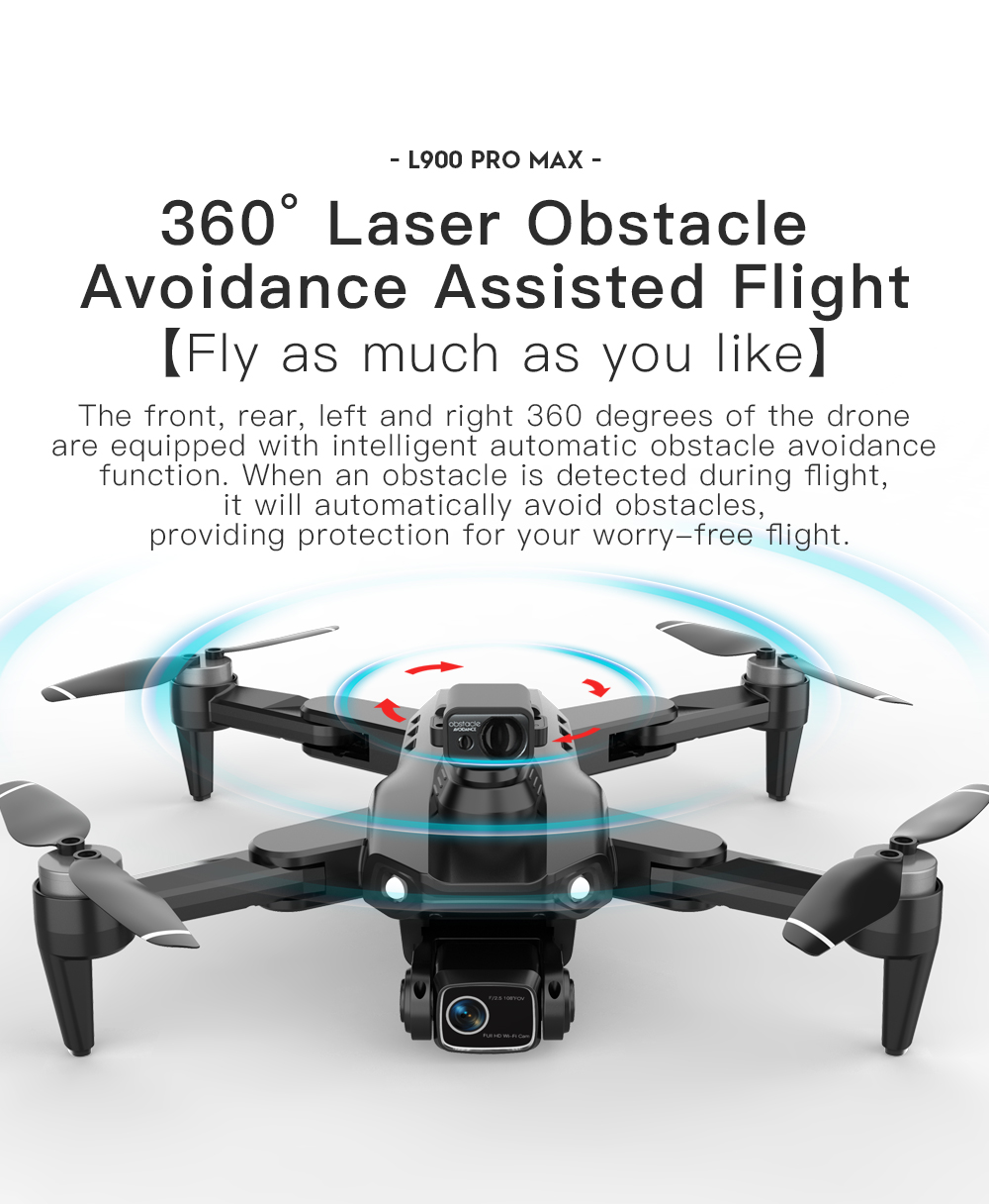 LYZRC L900 PRO MAX Laser obsta - đánh giá và giá Drone Gps Mount
