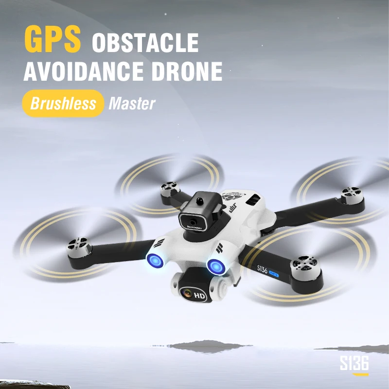 Drone S136 Pro Ultra Rc Drones - đánh giá và giá Drone Gps Mount